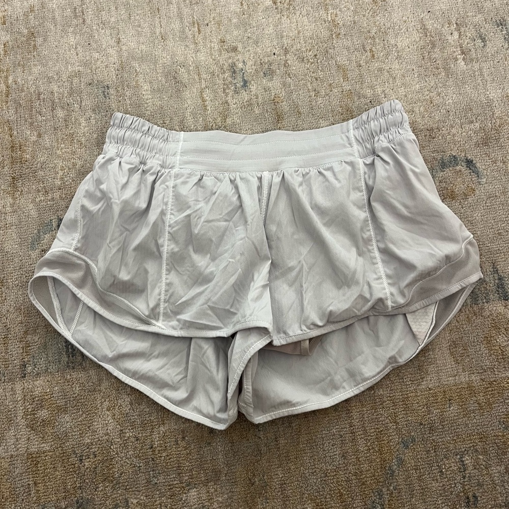 lululemon athletica Light Gray Athletic Shorts
